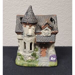 Greenbrier International Halloween Village RIP Tower House Halloween Decor